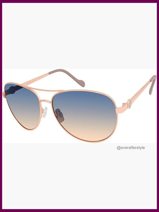 Metal Frame Aviator Sunglasses with UV400 Protection main image 6